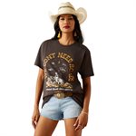 WOMENS NO ROADS BLACK ARIAT T SHIRT