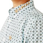 Chemise garcon m / l franklin Bleu / brun Ariat