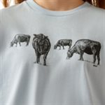 T-Shirt Ariat Born to Farm pour fillette