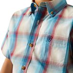Chemise m / c garcon pro sunny bleu Ariat