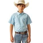 Chemise garcon m / c pro sloane bleu Ariat