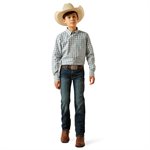 Chemise garcon m / l pro shelton khaki Ariat