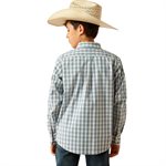 Chemise garcon m / l pro shelton khaki Ariat