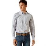 Chemise homme m / l Bleu / navy pro tm Ariat
