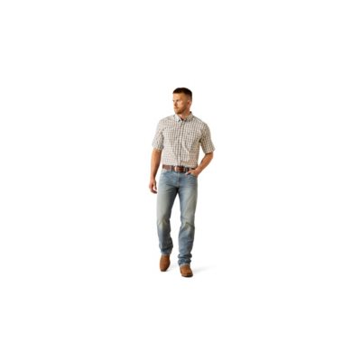 chemise homme m / c elton ariat