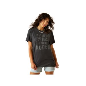 Girl just want Rodeo women T-Shirt Ariat