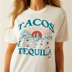 T shirt femme taco & tequila vanilla ice Ariat