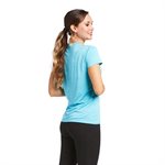 LADIES LAGUNA BACHELOR BUTTON ARIAT T SHIRT