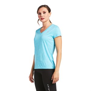 LADIES LAGUNA BACHELOR BUTTON ARIAT T SHIRT