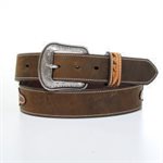 Ceinture cactus floral brun