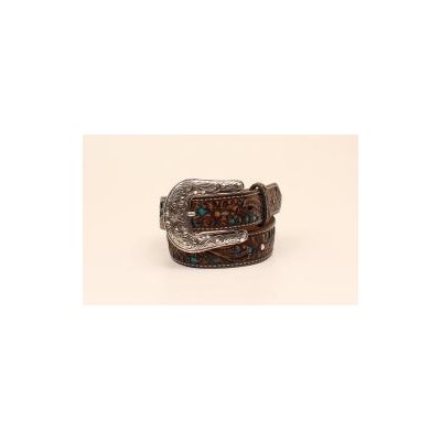 CEINTURE ARIAT ENFANT TURQUOISE FLORAL