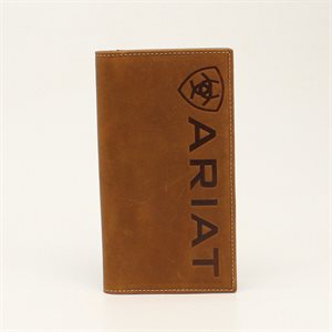 PORTE FEUILLE HOMME ARIAT BRUN