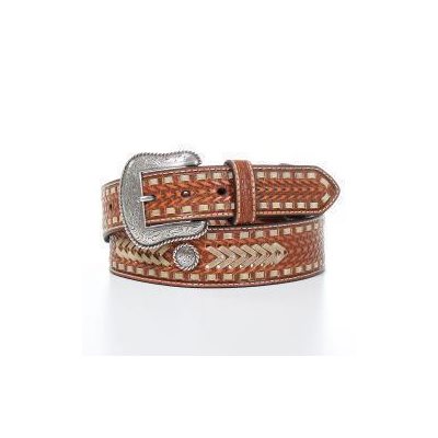 Ceinture Basket Concho Tan
