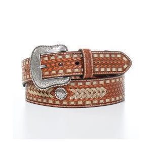 Basket Concho tan belt