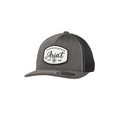 Casquette Ariat grise avec patch
